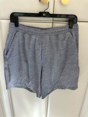 Lululemon Light Gray Active Shorts